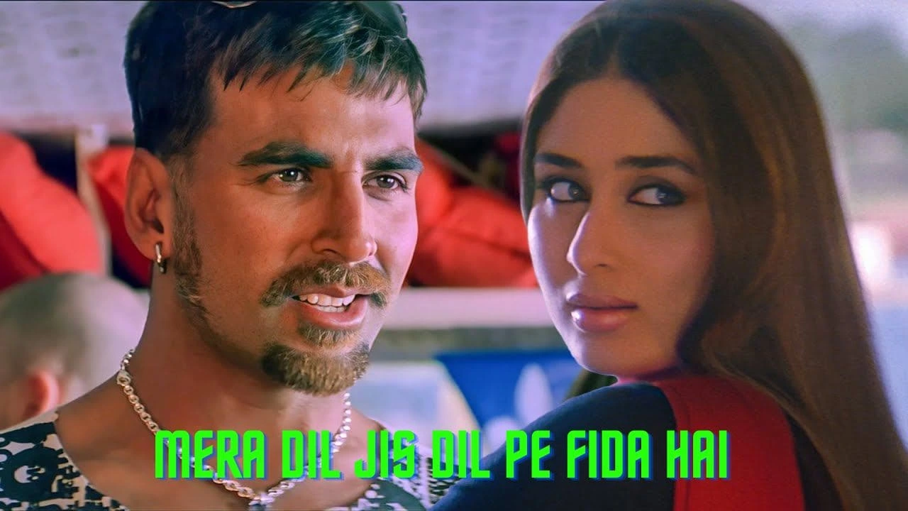 Mera Dil Jis Dil Pe Fida Hai Lyrics In Hindi मेरा दिल जिस दिल पे फिदा है