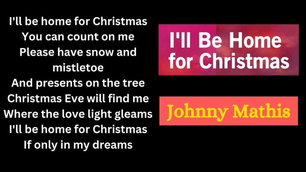 I'll Be Home For Christmas Lyrics