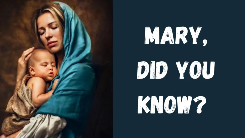 Mary, Did You Know Lyrics