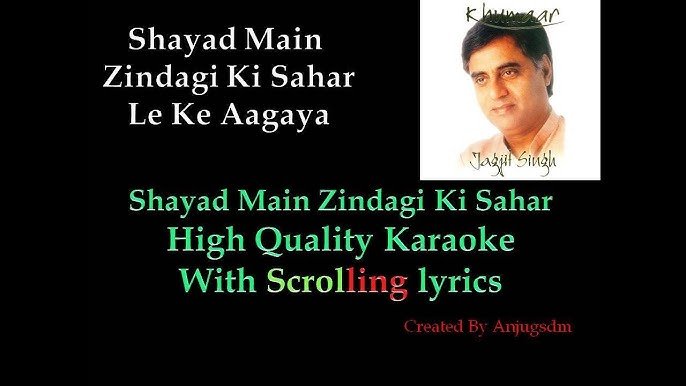 Apni Marzi Se Kahan Apne Safar Ke Hum Hain Lyrics