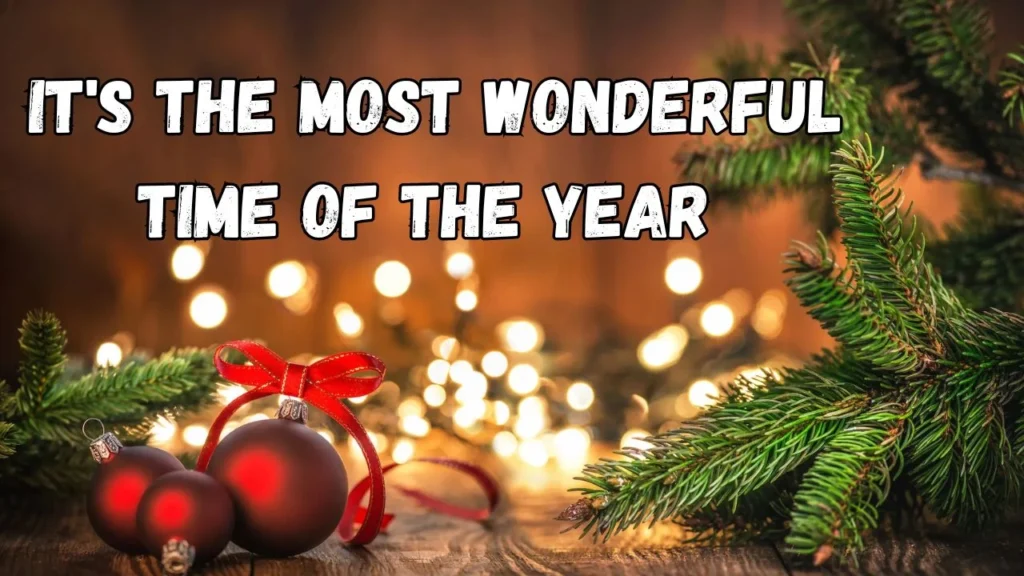 It's the Most Wonderful Time of the Year Lyrics